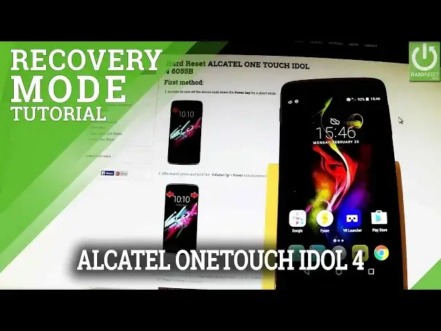 'Video thumbnail for Recovery Mode in ALCATEL ONE TOUCH IDOL 4 - Enter / Quit Recovery'