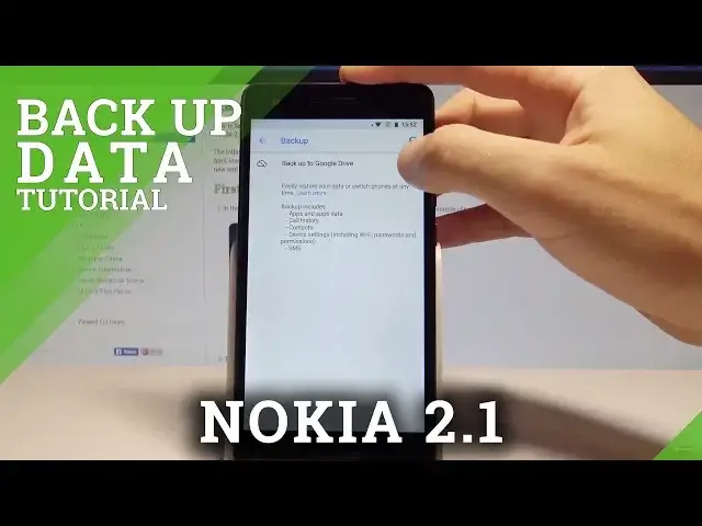'Video thumbnail for How to Enable Back Up Data on NOKIA 2.1 - Allow Google Backup |HardReset.Info'
