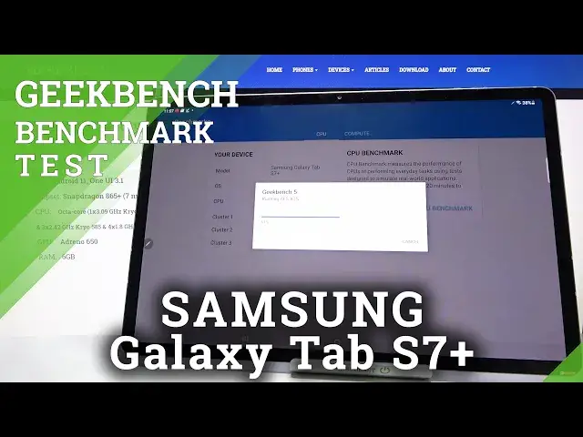 'Video thumbnail for Samsung Galaxy Tab S7+ - Geekbench 5 CPU Benchmark - Snapdragon 865+ Speed Test'