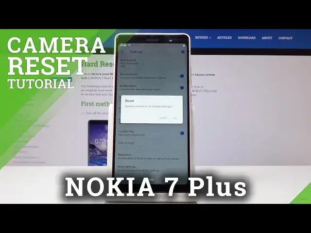 'Video thumbnail for How to Reset Camera in NOKIA 7 Plus - Fix Camera Problems'