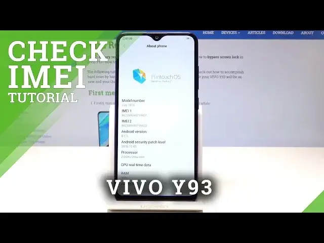 'Video thumbnail for How to Locate IMEI Number in VIVO Y93 - IMEI Number Status'