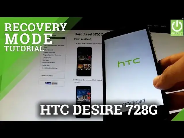 'Video thumbnail for How to enter Recovery Mode in HTC Desire 728G - Open Recovery Mode in HTC'