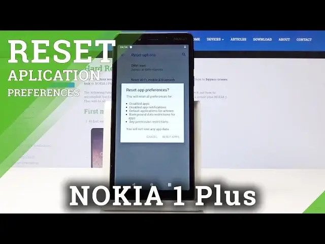 'Video thumbnail for NOKIA 1 Plus How to Reset App Preferences'