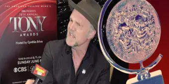 'Video thumbnail for Video: For Jeb Brown, the Tonys Are a Dream He Didn't Know He Had'