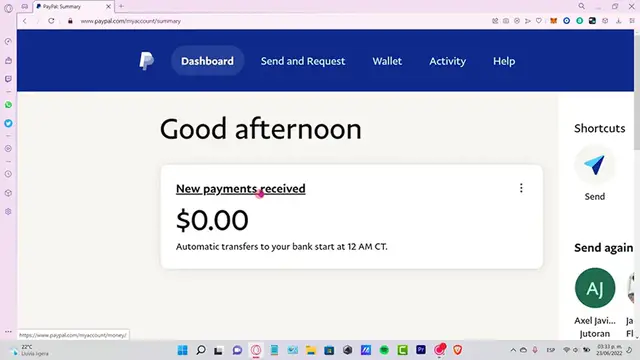 'Video thumbnail for How to DEPOSIT FUNDS to PAYPAL ACCOUNT  Transfer Money from Bank or Card to PayPal   2024'