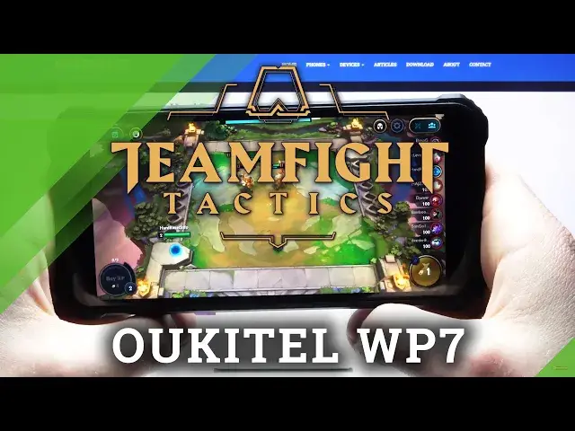'Video thumbnail for Test Game TFT Mobile on OUKITEL WP7 | Cortex-A75 | 8GB | Gameplay - FPS Check'