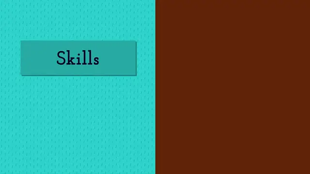 'Video thumbnail for Work Skills'