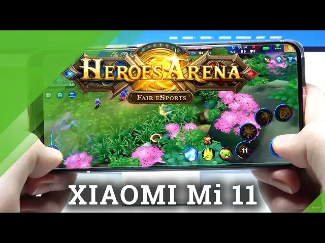 'Video thumbnail for Test Game Heroes Arena on Xiaomi Mi 11 | Snapdragon 888 | 8 GB RAM | Gameplay - FPS Check'
