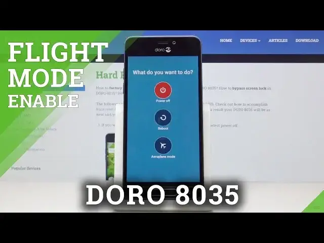 'Video thumbnail for How to Enable Airplane Mode in DORO 8035 – Flight Mode'