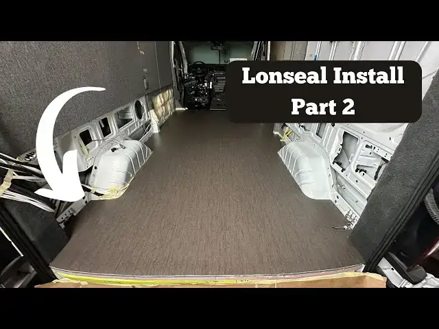 'Video thumbnail for Camper Van Flooring Part 6: Lonseal install Part 2 (Mixing and Applying Epoxy)'
