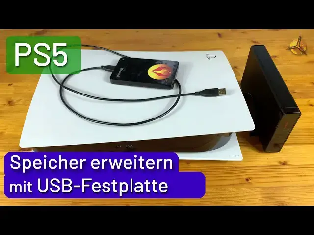 'Video thumbnail for PS5 Speicher erweitern: Externe Festplatte / Laufwerk nutzen'