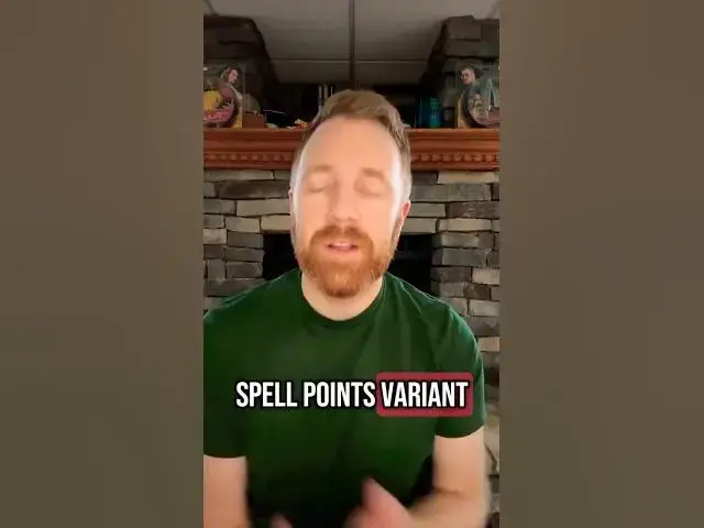 'Video thumbnail for You can turn the DnD sorcerer into a Psion using the spell points variant'
