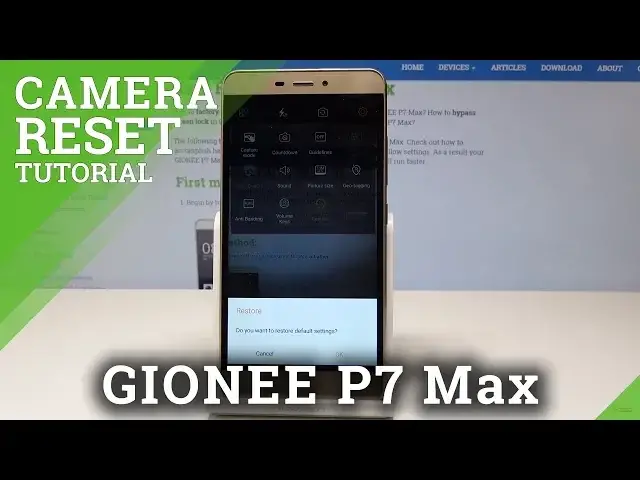 'Video thumbnail for How to Reset Camera in GIONEE P7 Max - Restore Camera Settings'