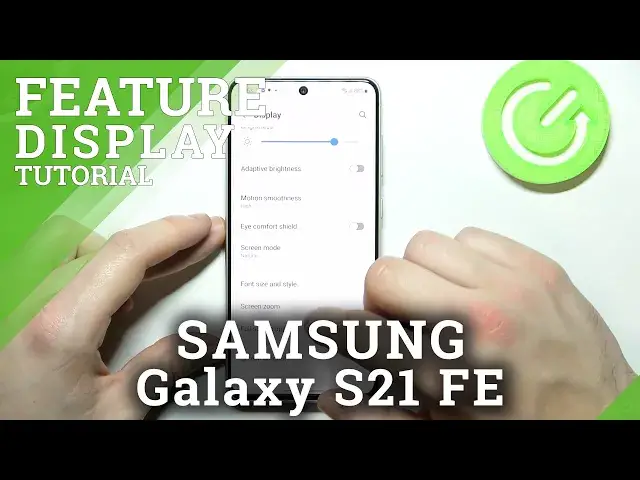 'Video thumbnail for How to Find & Manage Display Settings on SAMSUNG Galaxy S21 FE – Personalize Display Options'
