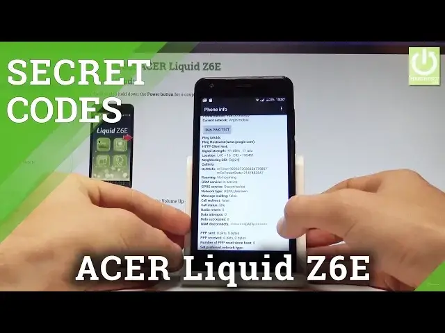 'Video thumbnail for Secret Codes ACER Liquid Z6E - Tricks / Hidden Mode |HardReset.Info'