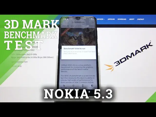 'Video thumbnail for Nokia 5.3 - 3DMark Wild Life Benchmark & Score'