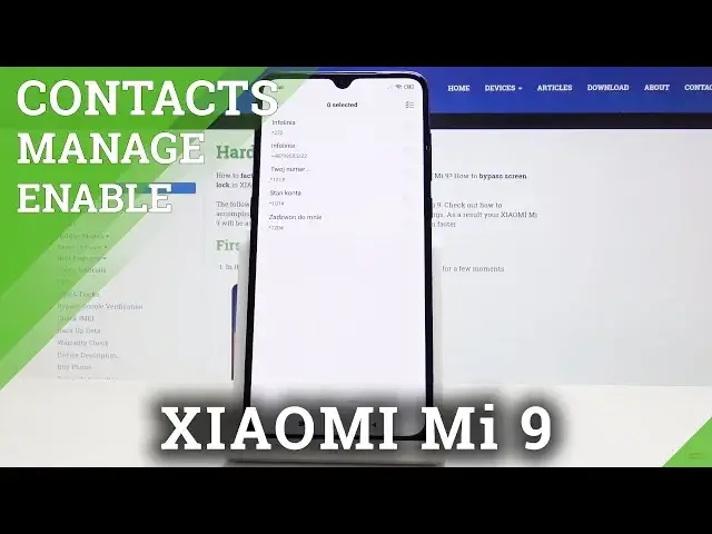 'Video thumbnail for SIM Contacts Transfer in XIAOMI Mi 9 - Import / Export SIM Contacts'