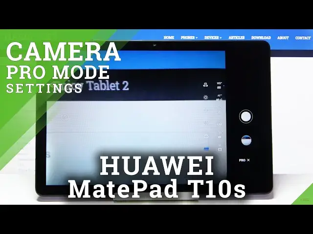 'Video thumbnail for How to Use Camera Pro Mode in HUAWEI MatePad T10s – Advanced Camera Settings'