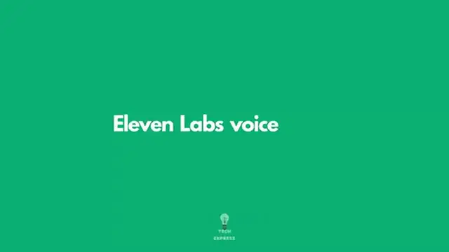 'Video thumbnail for Eleven Labs Voice Cloning Tutorial (Eleven Labs How To Clone Voice)'