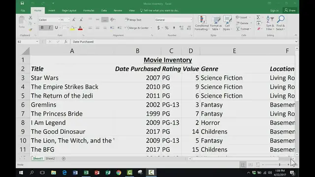 'Video thumbnail for Intermediate Excel Skills, Tips, and Tricks Tutorial'
