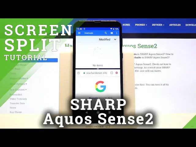 'Video thumbnail for How to Enter Split Screen on SHARP Aquos Sense2 – Dual Screen'