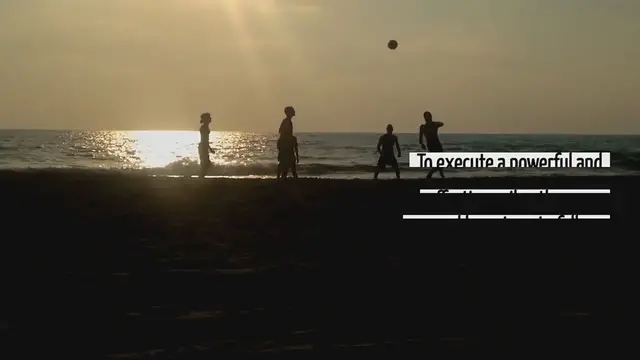 'Video thumbnail for How To Spike A Volleyball'