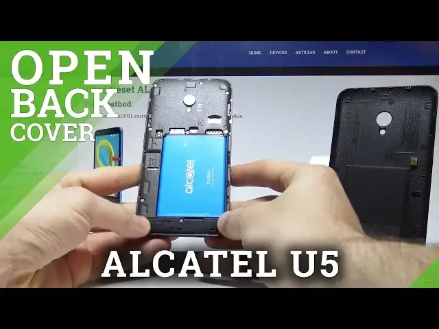 'Video thumbnail for How to Remove Battery in ALCATEL U5 |HardReset.info'