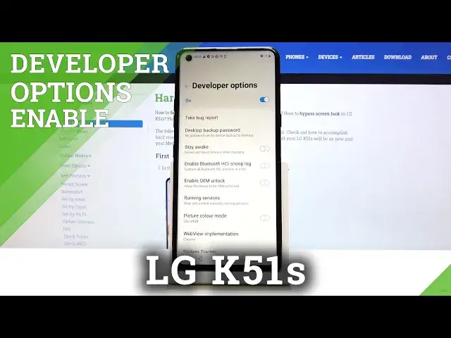 'Video thumbnail for Developer Options in LG K51s – Activate Developer Settings'