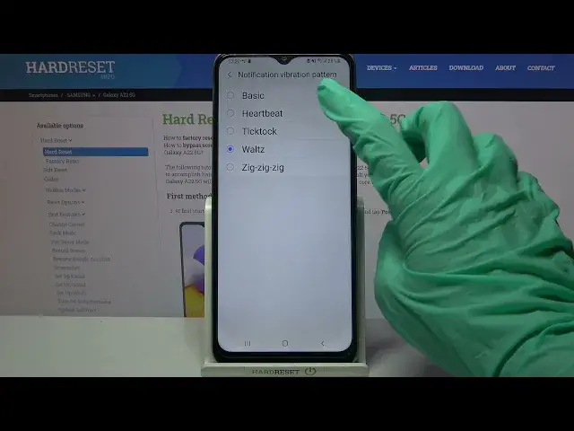 'Video thumbnail for How to Change Vibration Pattern in SAMSUNG Galaxy A22 – Change Vibration Style'