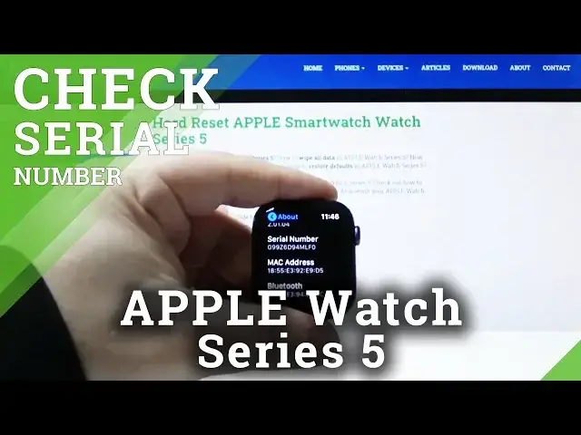 'Video thumbnail for How to locate Serial Number in APPLE Watch Series 5 – Check Devices SN'