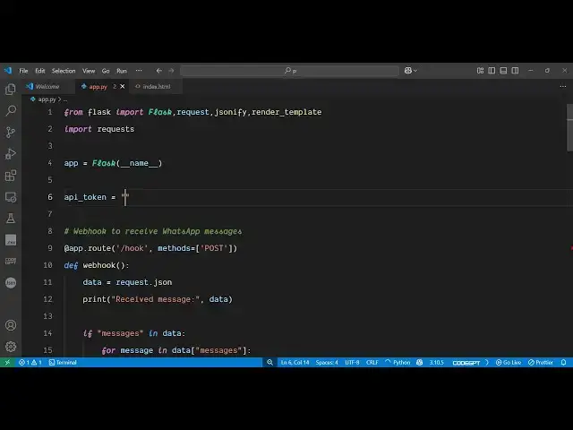 'Video thumbnail for Python 3 Flask Whatsapp Web API Example to Build Whatsapp Bot to Send Messages & Files in Browser'