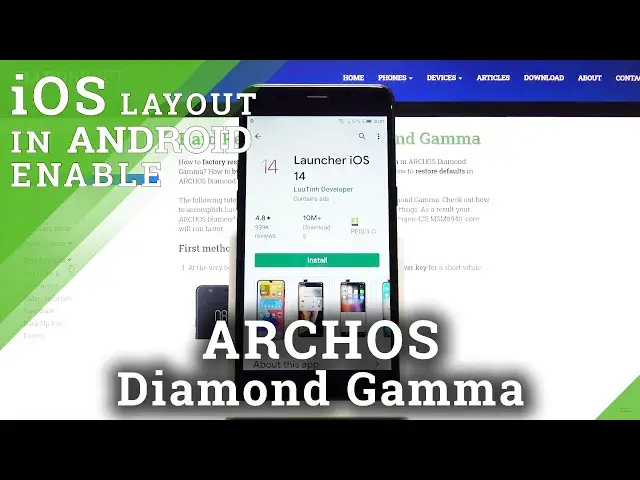 'Video thumbnail for How to Install iOS Launcher in Archos Diamond Gamma – iOS Design Layout'