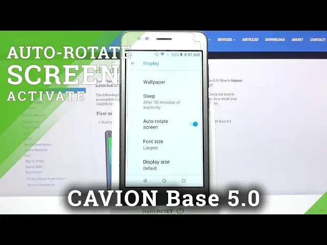 'Video thumbnail for Disable Screen Rotation – CAVION Base 5.0 and Display Auto-Rotate Option'