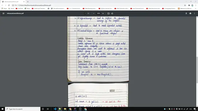 'Video thumbnail for Java Generics'