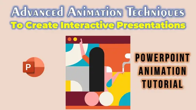 'Video thumbnail for How to Make Interactive PowerPoint Animation Presentation Tutorial'