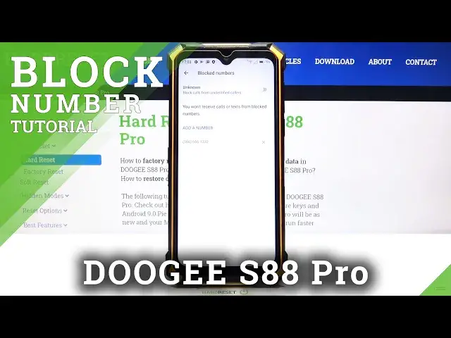 'Video thumbnail for How to Block Number in DOOGEE S88 Pro – Blacklist Adjustment'