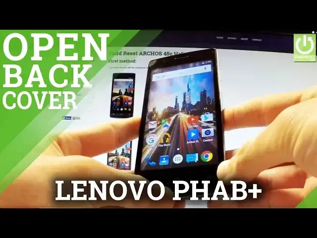 'Video thumbnail for How to Remove Battery in ARCHOS 45c Helium 4G - Open Back Cover'