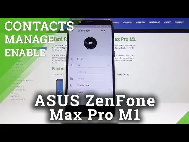 'Video thumbnail for How to Add Profile Picture in ASUS ZenFone Max Pro M1 - Set Up Contact Photo'