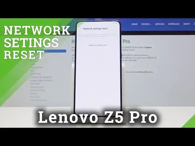 'Video thumbnail for How to Reset Network Settings in Lenovo Z5 Pro - Default Network Setup'