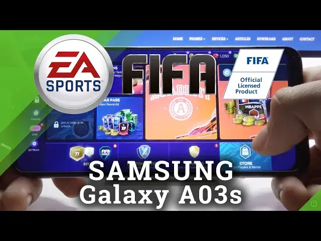 'Video thumbnail for FIFA Mobile Short Gameplay on SAMSUNG Galaxy A03s – Gaming Performance Test'