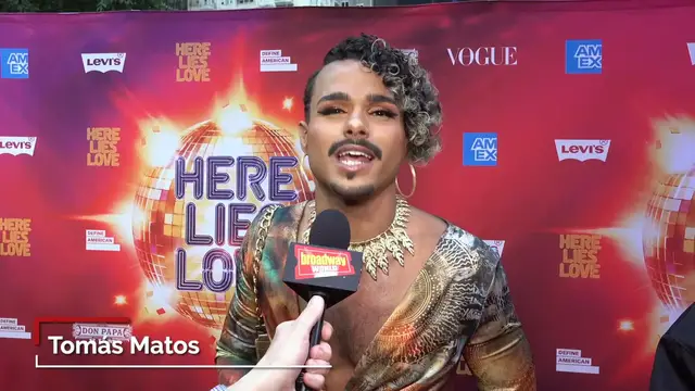 'Video thumbnail for Video: Stars Walk the Red Carpet on Opening Night of HERE LIES LOVE'