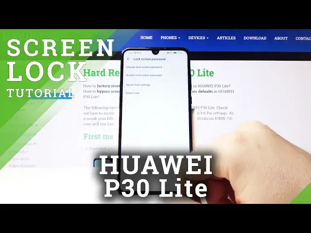 'Video thumbnail for How to Change Lock Method in Huawei P30 Lite - Activate Screen Protection'