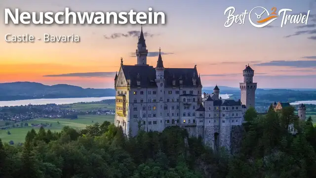'Video thumbnail for Neuschwanstein Castle in Bavaria, Germany - 3 Best Viewpoints and 9 Things to Do By a Local'