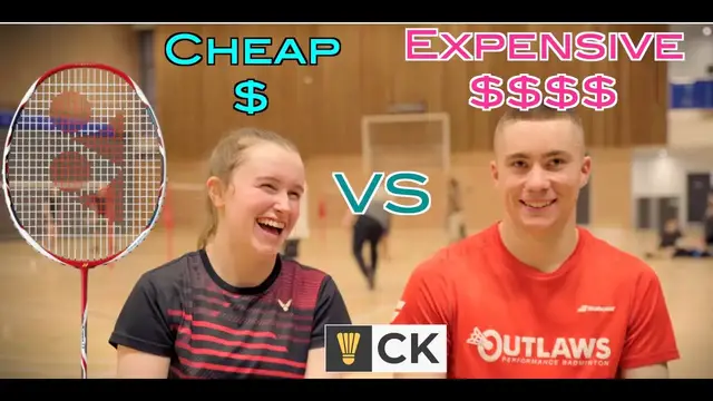 'Video thumbnail for Cheap vs Expensive Badminton Rackets: Can Players Tell The Difference?'