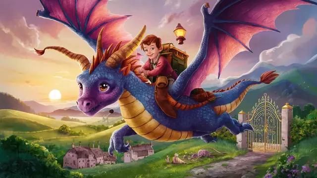 'Video thumbnail for The Dragon's Friendship: A Timeless Tale of Adventure and Kindness'