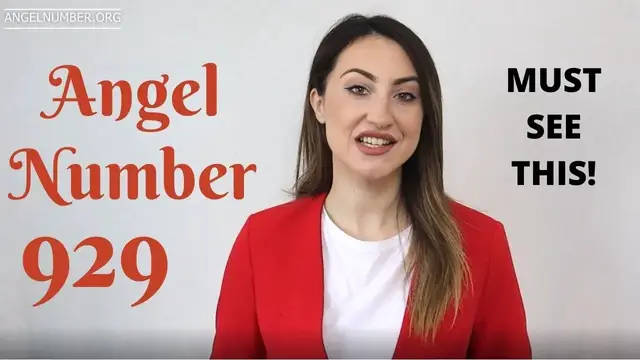 'Video thumbnail for 929 ANGEL NUMBER - Must See This!'