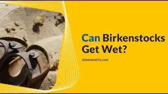 'Video thumbnail for Can Birkenstock Get Wet (Yes or No)'