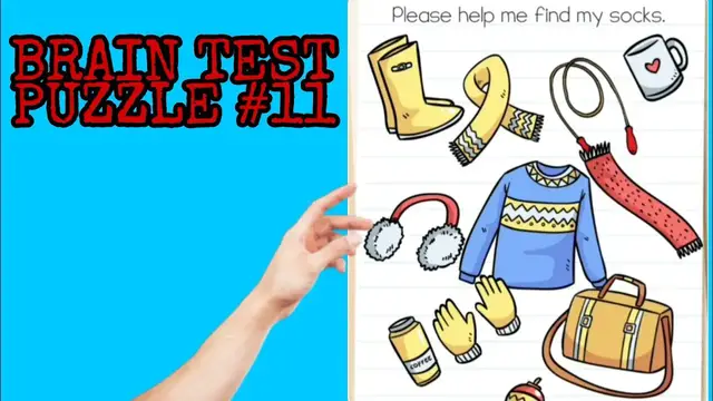 'Video thumbnail for Giải đố thử thách trí tuệ phiên bản tiếng anh #11 | Làm sao bạn có thể tìm thấy đôi tất'