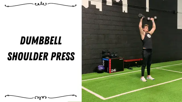 'Video thumbnail for Dumbbell Shoulder Press'