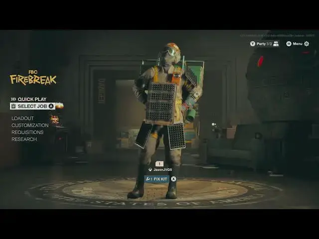 'Video thumbnail for FBC: Firebreak - Choose Kit  and Customize Job Starting Options "Welcome To Firebreak!" Message'